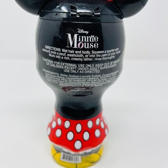 Disney Minnie Mouse 3-in-1 Body Wash-Shampoo-Conditioner-Polka Dot-Scented 14 oz - Picture 3 of 4